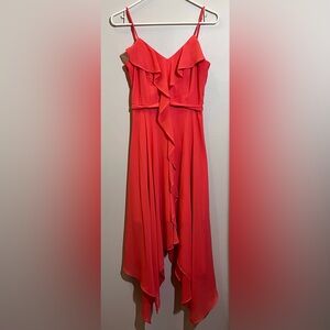 Premier Amour Coral Dress - Size 6